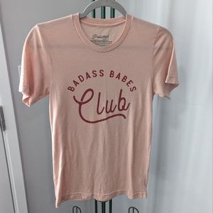 Badass Babes Club T-shirt by Polished Prints